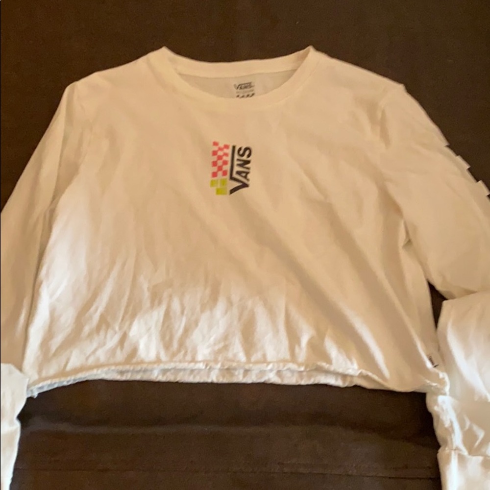 Vans Long Sleeve Crop Tee